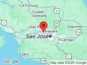 Map of Site Report: Juan Santamaria, Costa Rica